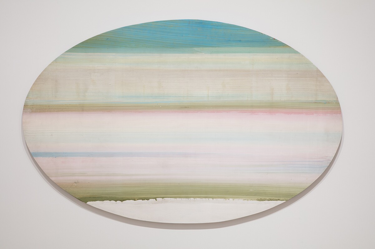 Ed Clark. Yenom (#9), Acrylic paint on canvas | Pablo Enriquez, Courtesy of the Broad