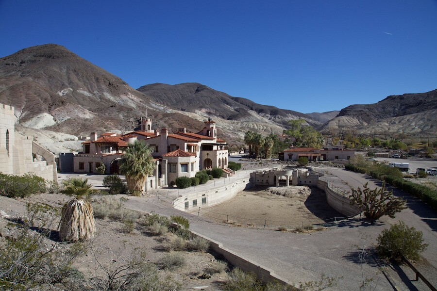 Mud-Filled Pool at Scotty's Castle - Death Valley, CA - 2015