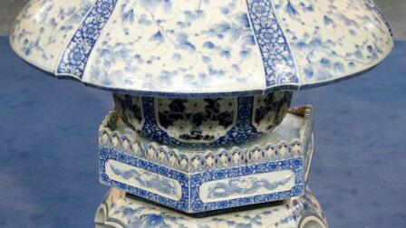 Appraisal: Japanese Porcelain Lantern, ca. 1900