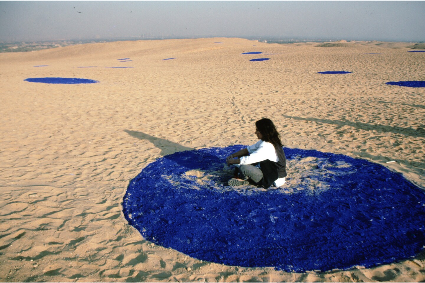 Lita Albuquerque, Sol Star Giza Plateau, Egypt, 1996