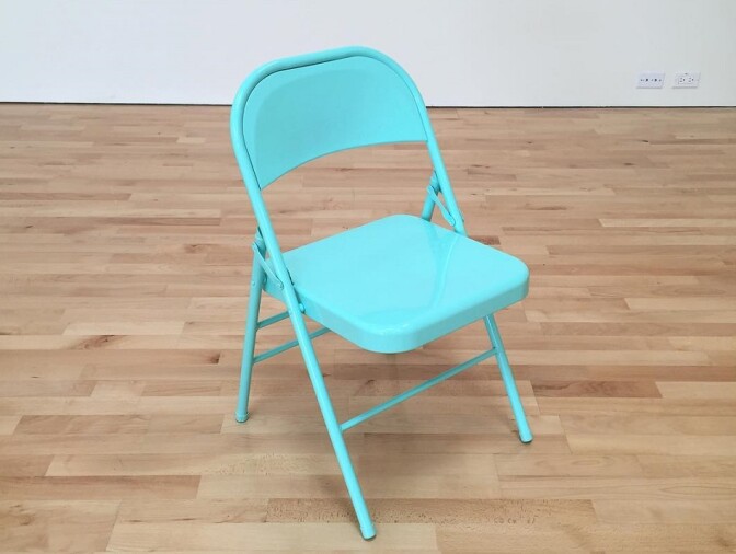 PSSST Gallery "Monthly Conversations" Chair | Photo: PSSST