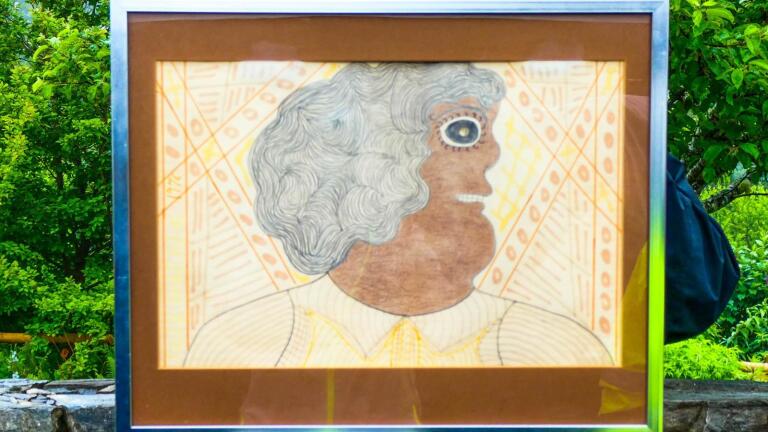 Appraisal: 1976 Inez Nathaniel-Walker Drawing