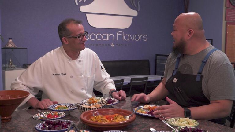 Hassan Ziadi's Walleye Tagine