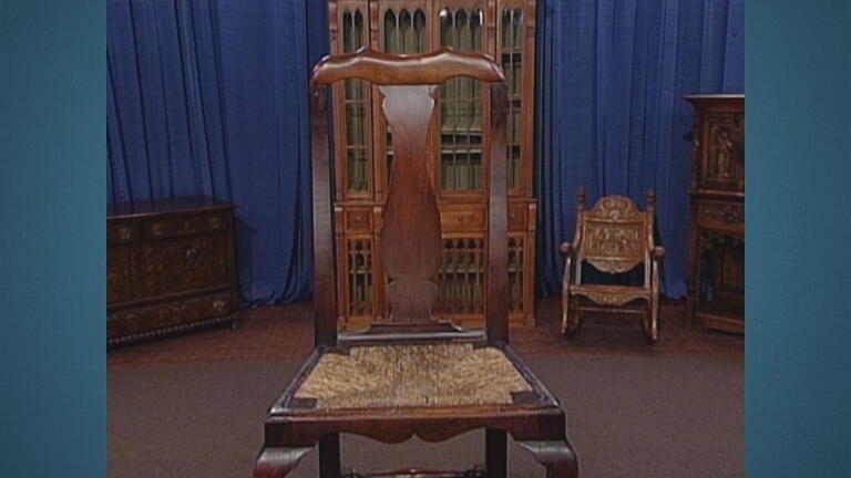Appraisal: Bermudian Queen Anne Chair, ca. 1735