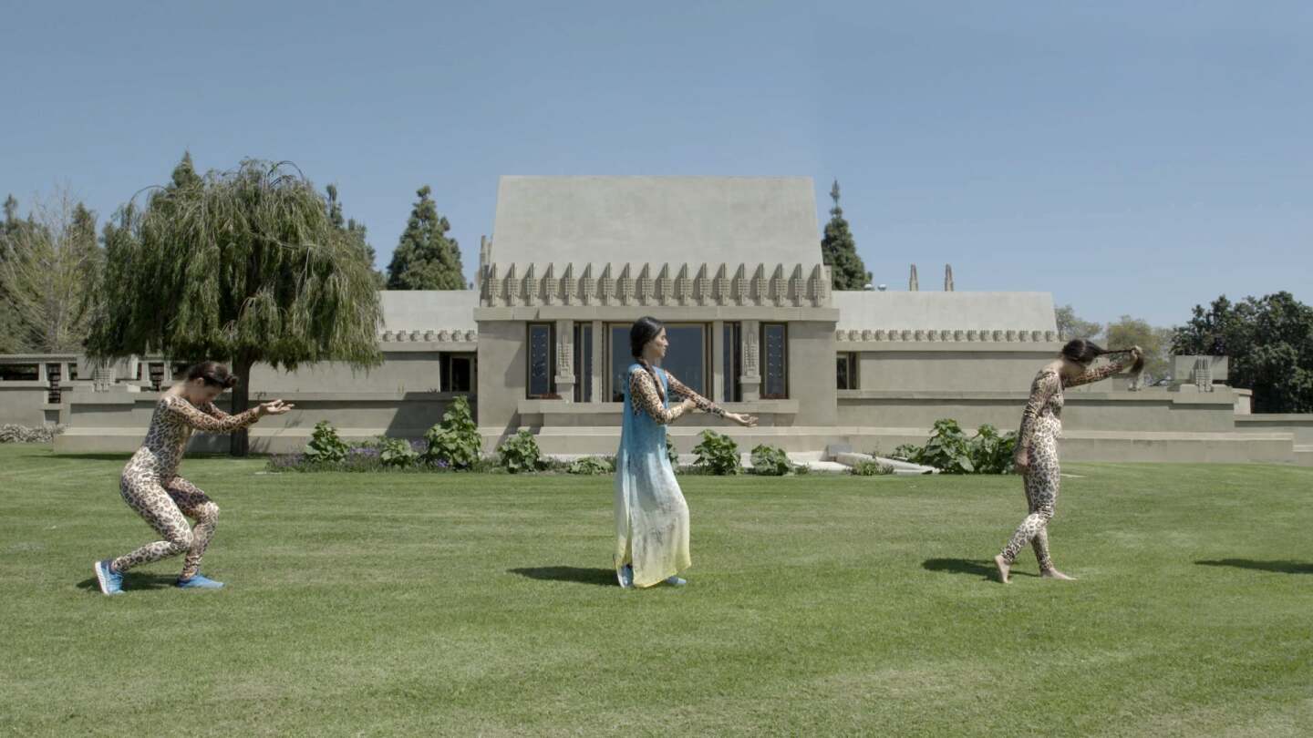 Maya Blue, 2017 (video still) Choreography / Performer: Crystal Sepúlveda | Courtesy of Clarissa Tossin Condemned to be Modern PST LALA