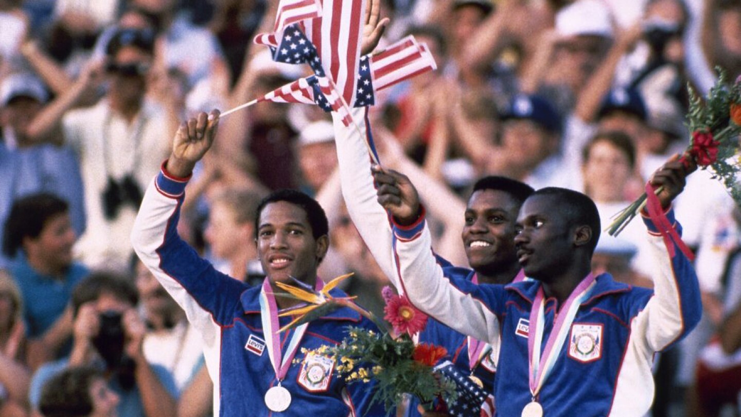 Summer Olympic games in Los Angeles Aug.8, 1984. | photo by Associated Press