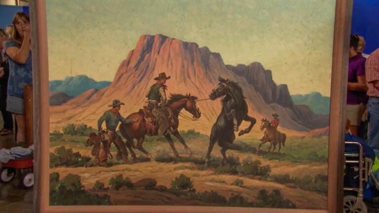 Appraisal: Tillman Parker Goodan Oil Painting, ca. 1925