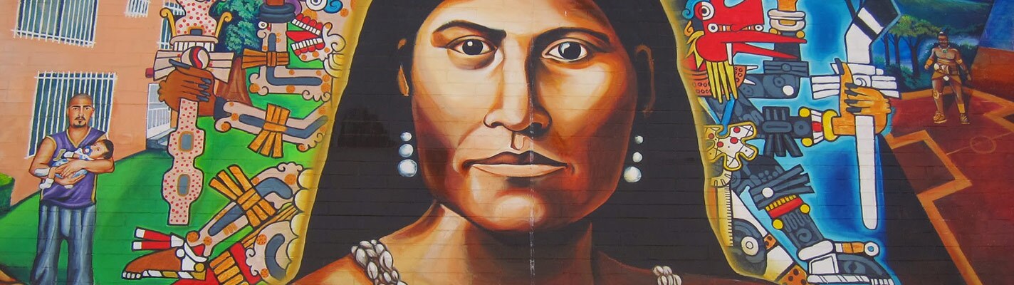Mural honoring Toypurina