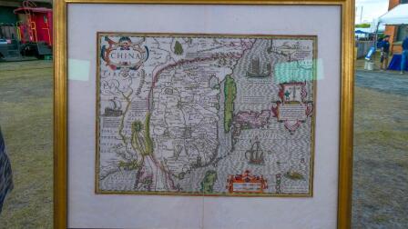 Appraisal: 1628 Mercator Hondius Map of China