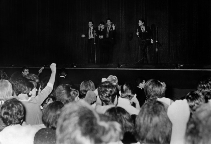 Cannibal And The Headhunters at The Shrine Auditorium in Los Angeles, California, circa 1965