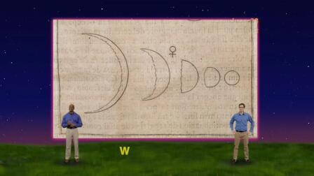 "The Evening Star Meets The King Of The Planets!" 1 min 