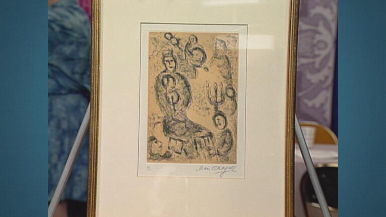 Appraisal: 1979 Marc Chagall Etching