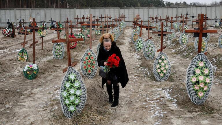 Ukrainians in Bucha reflect on horrors and Russian brutality