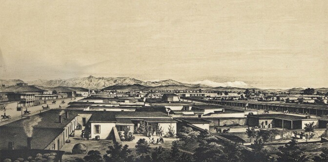 Los Angeles in 1857