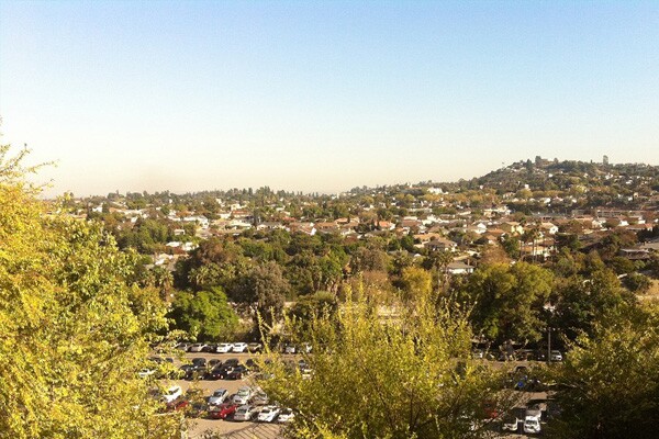 View of Alhambra as seen from the Silver Line