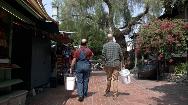 When Olvera Street Was Wine Street