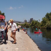 L.A. River is open for recreation between Fletcher Drive and San Fernando Road, from Memorial Day to Labor Day