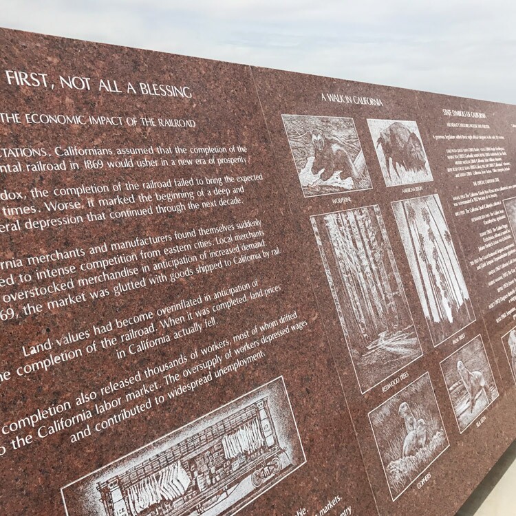 One of the monuments from the Museum of History in Granite at Felicity | Jean Trinh
