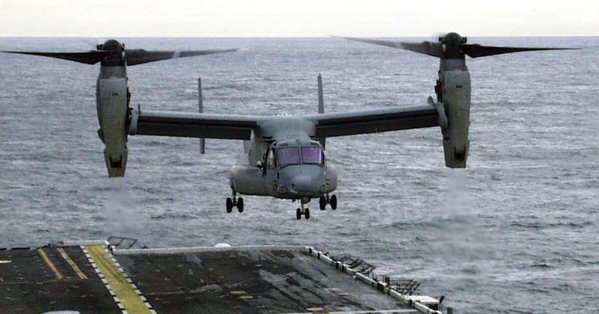 Watch Marine tilt-rotor aircraft set for deployment despite issues ...