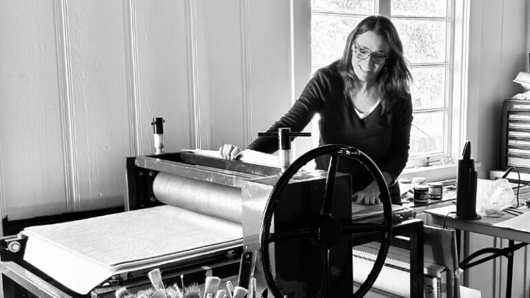 Artist-at-Work: Printmaking