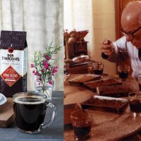 Don Francisco with his namesake coffee | Courtesy of Gaviña Coffee Company