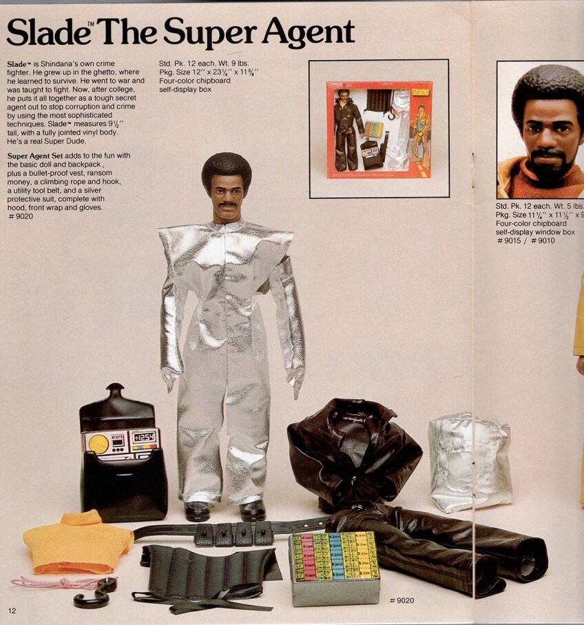 Slade the Super Agent doll from Shindana Toys | Courtesy of Billie Green