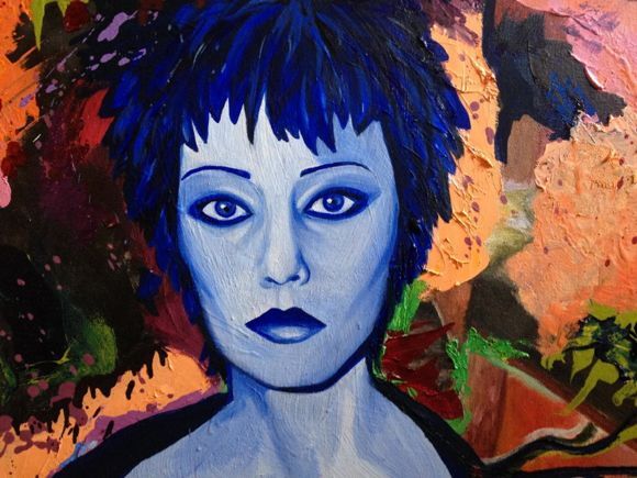 Portrait of Shannon Wilhelm by Alice Bag. | Image courtesy of Alice Bag