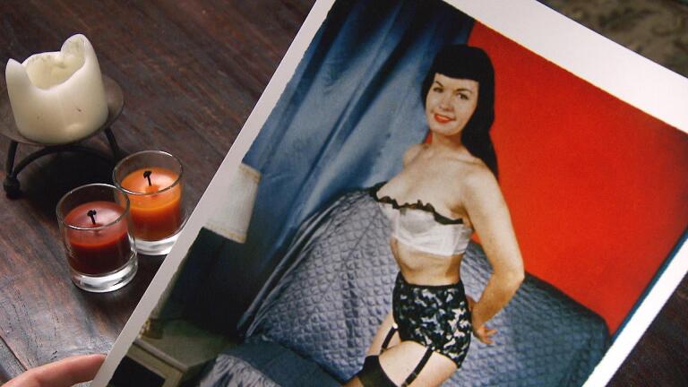 Bettie Page And The Forbidden Pinup