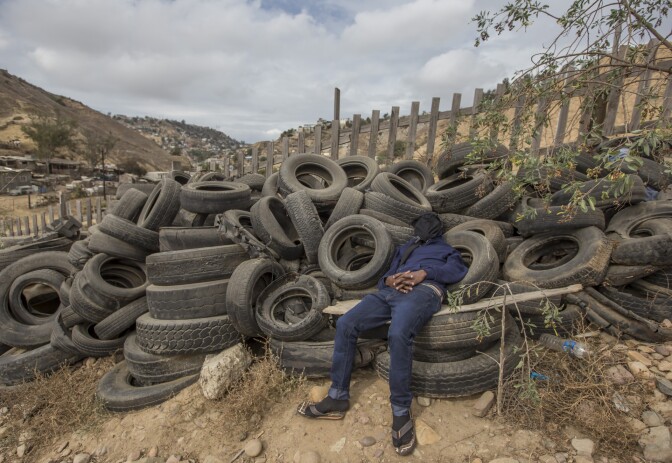 Mexican photojournalist Omar Martínez documents Haitians in Tijuana