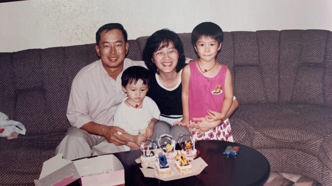 Jocelyn Yow with her family in Malaysia. | Courtesy of Jocelyn Yow