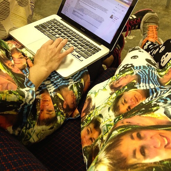 CamLab working on her Instagram account
