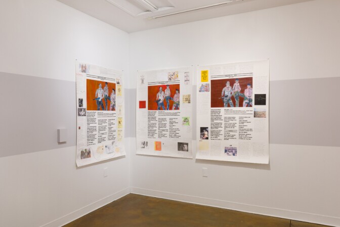 Kang Seung Lee, "Untitled (Artspeak?)"