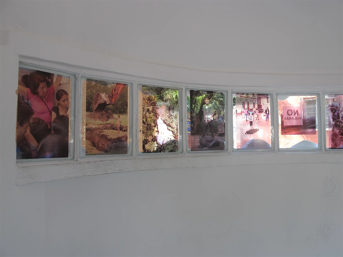 Window pane exhibition at NuMu.