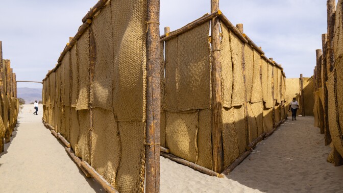 Eduardo Sarabia's "The Passenger" Desert X 2021