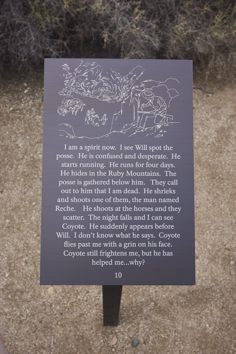 Plaque 10 at the Joshua Tree National Park. | Photo: Ruth Nolan.