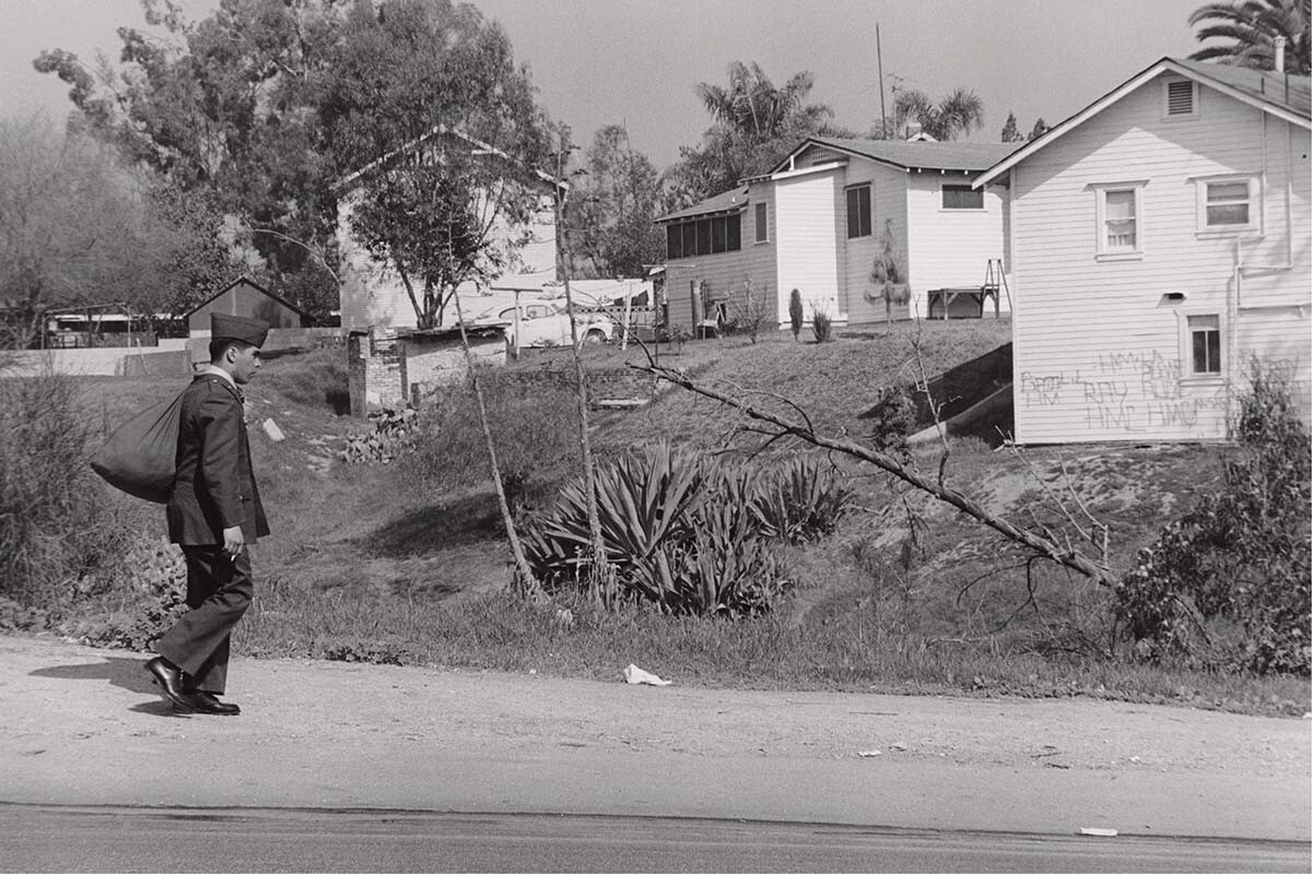 George Rodriguez, Home from Vietnam, East L.A. , 1970. | Courtesy of the artist.