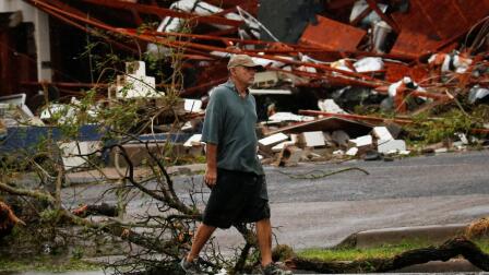 Assessing damage where Hurricane Harvey touched ground