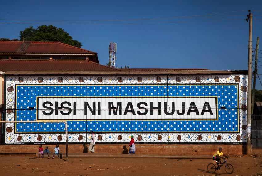 Kanga project in Nairobi, Kenya