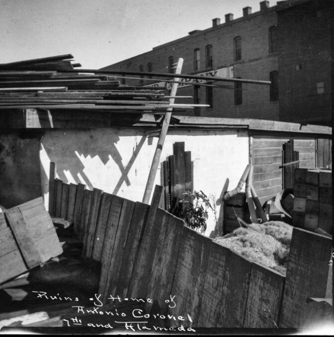 Ruins of the Coronel Home