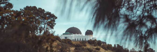 View of Griffith Observatory from Griffith Park beneath a tree | Patrick T'Kindt / Unsplash