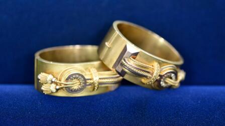 Appraisal: Queen Liliʻuokalani Gold Bangle Bracelets