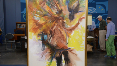 Appraisal: A.B. Jackson Oil Painting, ca. 1975