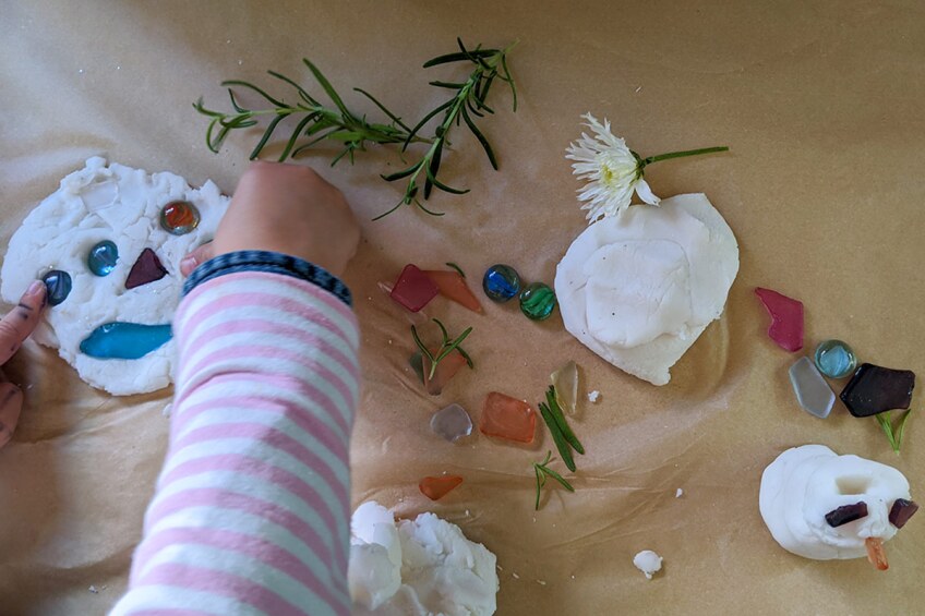 loose parts play activity kids families