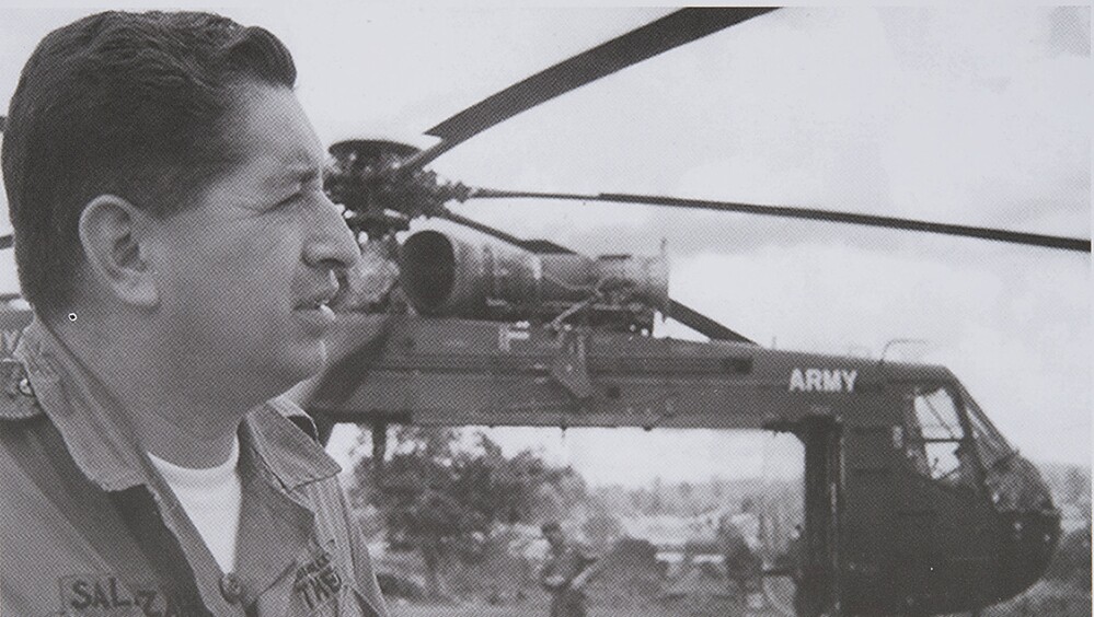 Rubén Salazar, US Army Base, Saigon, Vietnam, 1965 | Rubén Salazar (1928-1970) Papers, USC Libraries Special Collections