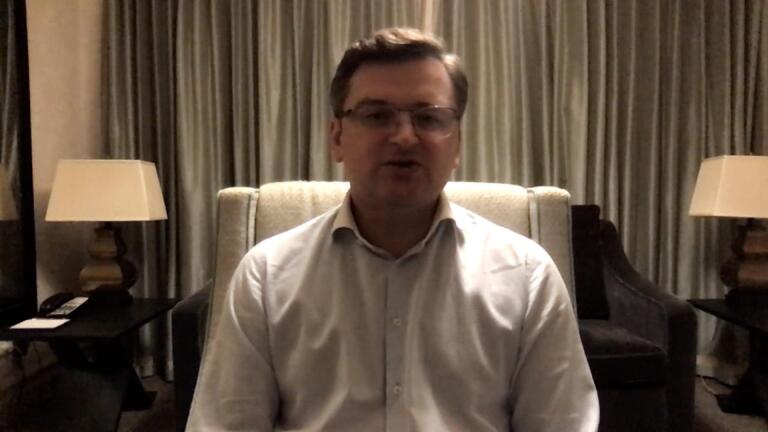 Ukraine's Top Diplomat Hopes For Continued Western Support