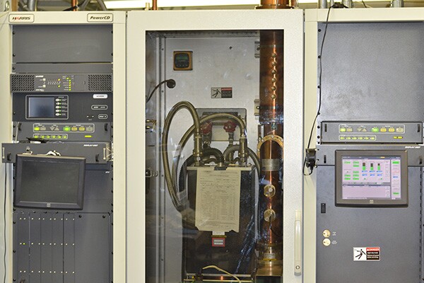KCET's 30,000-watt Harris digital television transmitter. | Photo: Elson Trinidad