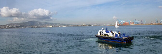 A boat near Los Angeles Harbor | Sandi Hemmerlein