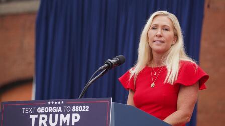 Marjorie Taylor Greene speaks out about President Trump
