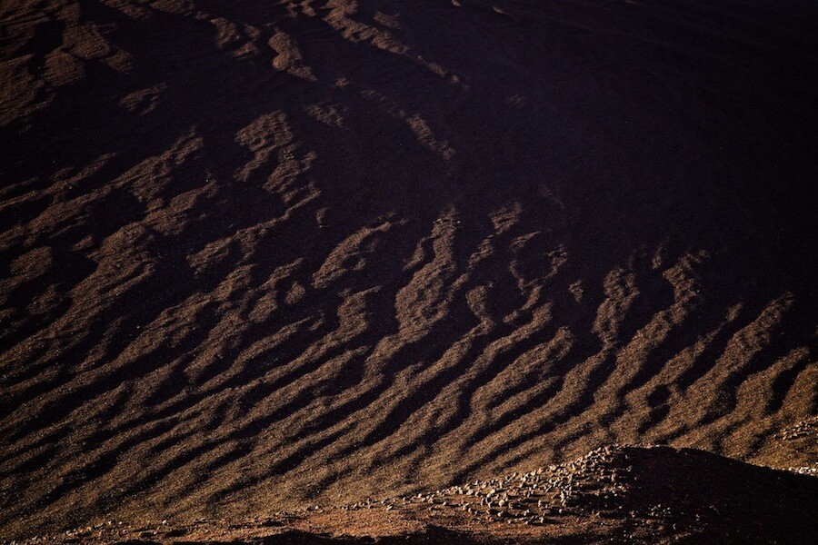 Cinder Product Abstraction - Red Hill Quarry - Fossil Falls, CA - 2015
