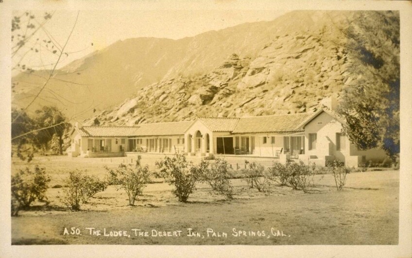 the Lodge, The Desert Inn, Palm Springs, Cal.